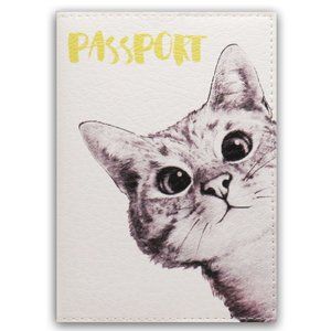 Passport Holder Eco Leather Waterproof Travel Cover Case